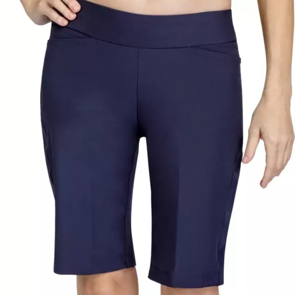 Tail 11 inch side insert navy golf shorts